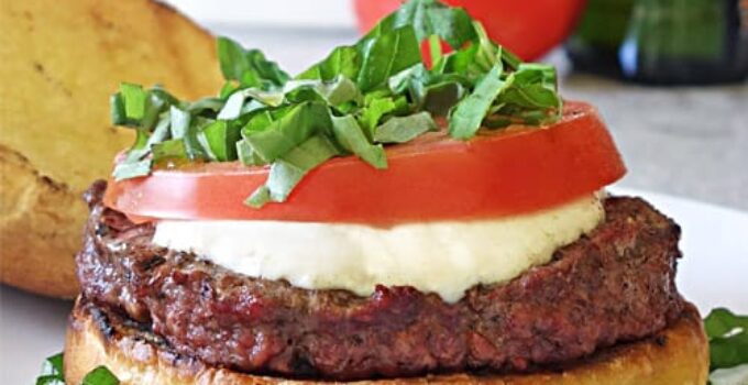 Caprese Burger