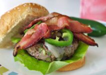 Jalapeno & Blue Cheese Burger