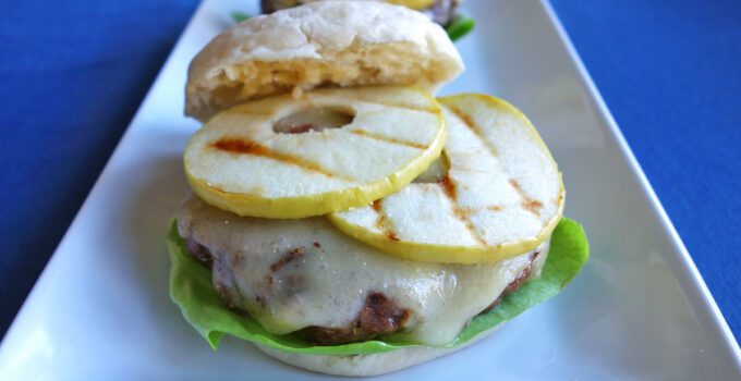 Green Apple & Brie Burger