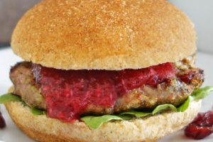 Thanksgiving Turkey Burger