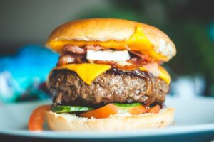 morceaux boeuf burger