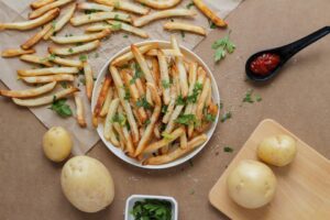 Comment faire frites plus saines