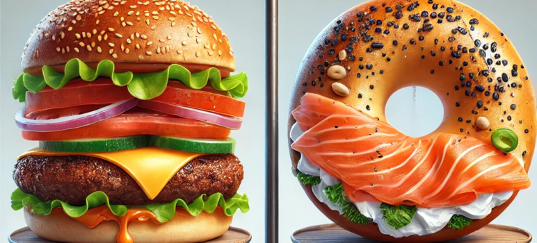 Burger ou Bagel