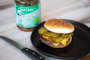 cornichons burgers